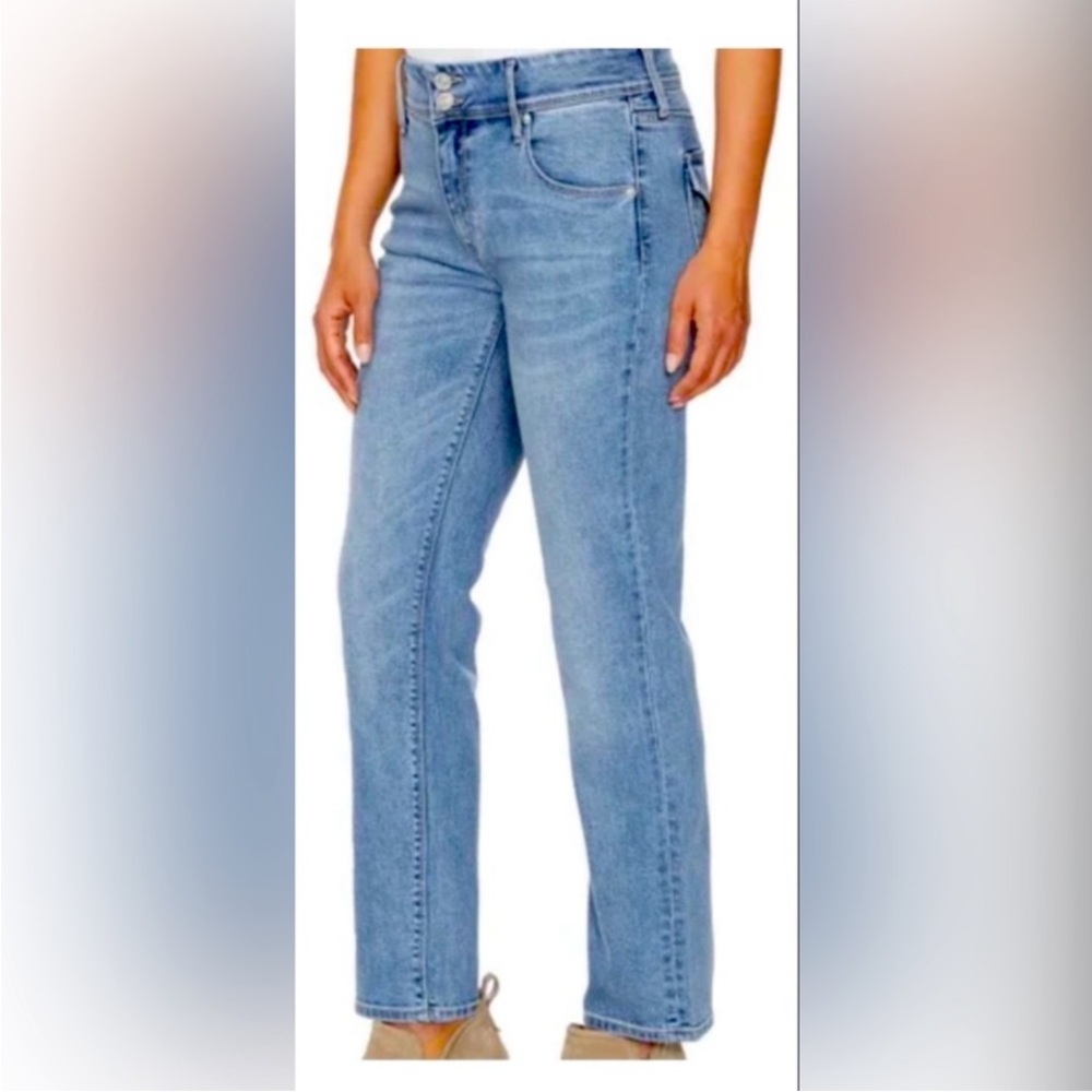 Hudson Jeans Blue Straight Leg Women's Jeans Denim size 16
